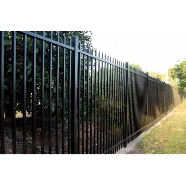 Security Fencing Spear Top - 1800 x 2400 Black Panel