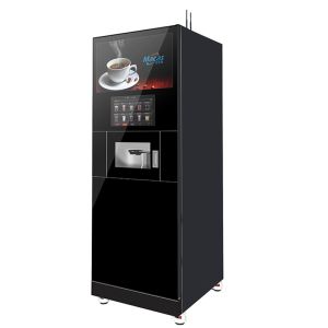 Ground Single Screen Freshly Commercial Standing Coffee Machine