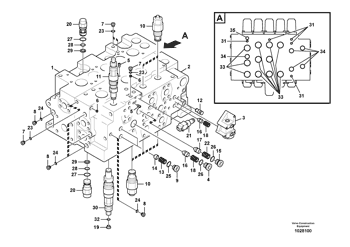 VOE14577811 VOE 14577811 14577811 Control Valve Seal Kit For SUNCARSUNCARVOLVO EC380D