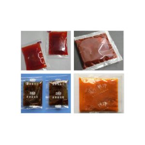 Ketchup Honey Salad Sauce Liquid Automatic Packing Machine 5-15Ppm