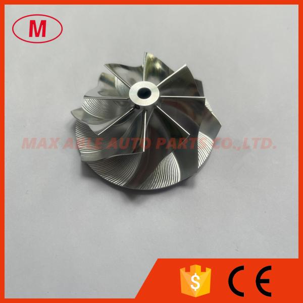 TD03 Reverse 37.00/48.00mm 8+0blades performance Turbo milling/aluminum 2618/billet compressor wheel