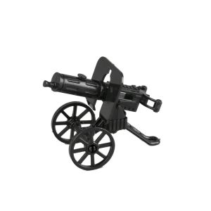 WW2 soviet maxim gun model military army weapons mini building blocks