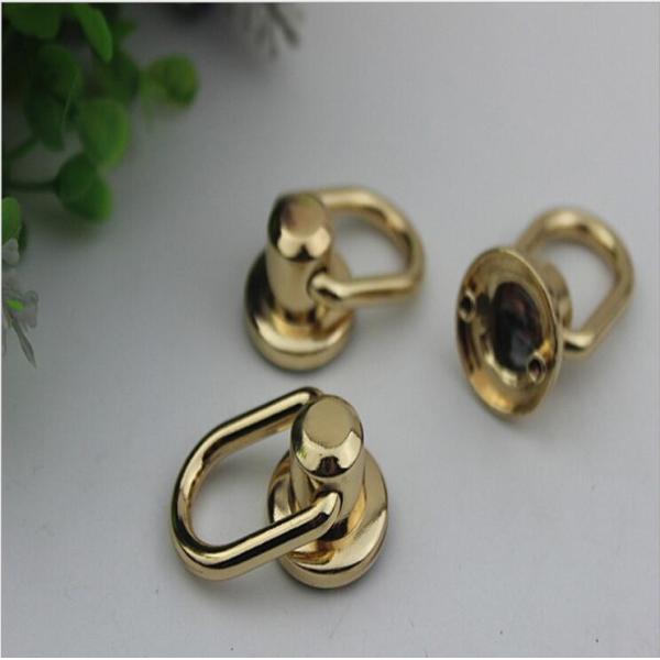 Buy High quality light gold zinc alloy 16 mm metal stud rivet for handbag straps at wholesale prices
