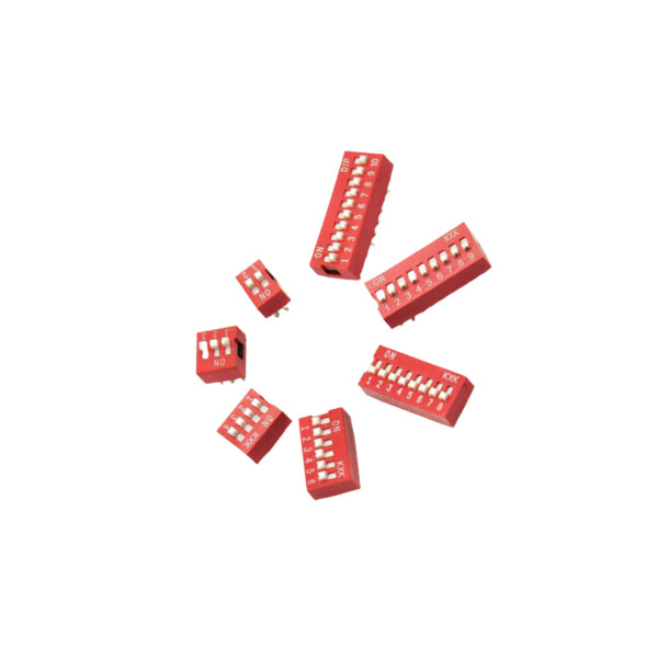 Buy Electronic Metal Stamping DIP Switches For PCB Breadboard at wholesale prices