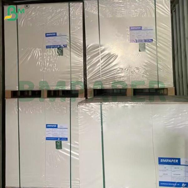Buy 350g Coated Container Board C1S Food Grade Virgin Wood Pulp Card at wholesale prices