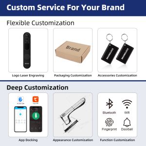 Liliwise Grade C Security Smart Door Lock with Cloud Storage and OEM/ODM Support