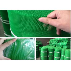 15mm Plastic Chicken Mesh Diamond Hole Green Hdpe