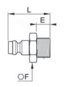 35 Bar Threaded Legris 9287,9087 Metal Pneumatic Tube Fittings