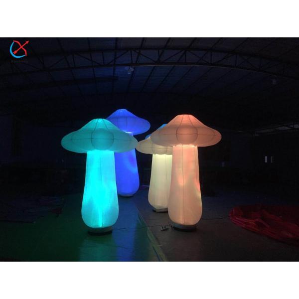 Buy Advertising Inflatables Cartoon Oxford Fabric Custom Inflatable Mushroom at wholesale prices