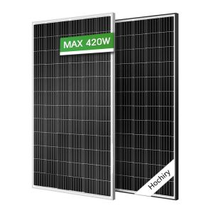 72 Cells 420W PERC Photovoltaic Solar PV Panel IP68 Anodized