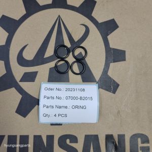 Hyunsang Excavator Spare Parts O Ring 07000-B2015 07000B2015 For PC1100 PC1100SE