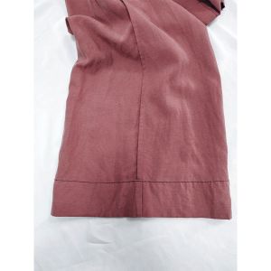 Solid Dye Tencel Linen Wide Leg Long Trousers