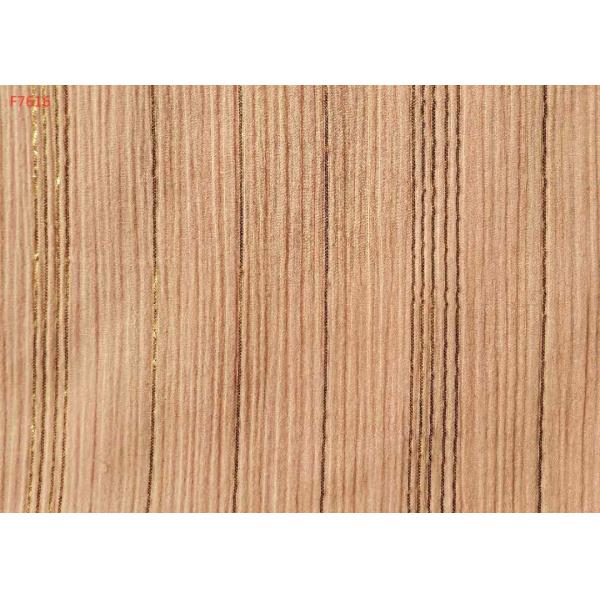 F7616 Cotton Crinkle Lady Fashion Skirt Shirt Fabric Gold Yarn Stripe cotton