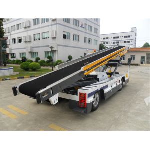 China Wheelbase 3000mm B727 aircraft Conveyor Belt Loader on sale
