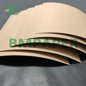 70g 80g Expansible Sack Kraft Paper Unbleached Brown Color For Industry