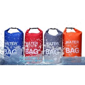 Quality Custom Logo Biodegradable Shopping Bags PVC Tarpaulin Hiking Climbing Portable Foldable for sale