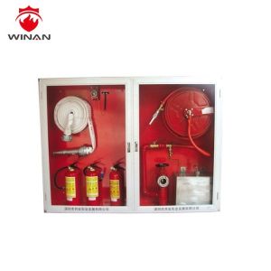 China 1.0~1.2mm Stainless Steel DN65 Fire Hose Cabinet on sale