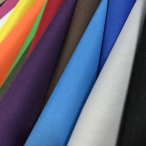 Pattern Solids Flame Retardant Polyester Twill Fabric for Home Textile Uniforms