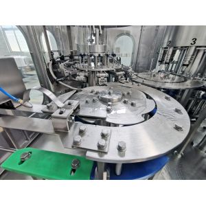 Sanitary SUS304 Flowing Liquid Mineral Water Packing Machine