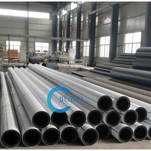 Excellent Flexibility HDPE White-black Cooextruded Pipe With Steel Flanges
