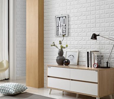 Entertainment 3D PE Foam Brick Self Adhesive Soft Wall Sticker Wallpaper for Kids Room Wall Coating