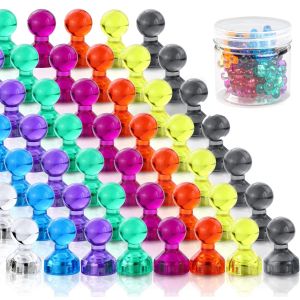 China Super Strong Plastic Push Pin Magnets for Heavy Duty Fridge Cylindrical Grade NdFeB on sale