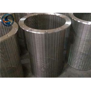 60mm Diameter Wedge Wire Screen Panels For State Owned Enterprise