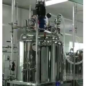 Vacuum Body Cream Cosmetic Emulsifier Mixer Machine 63RPM Leakproof