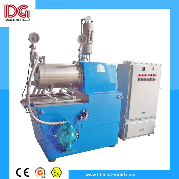 Buy Precision Grinding Bead Mill Machine with 0.1mm Screen Gap and Ceramic Turbine Material at wholesale prices