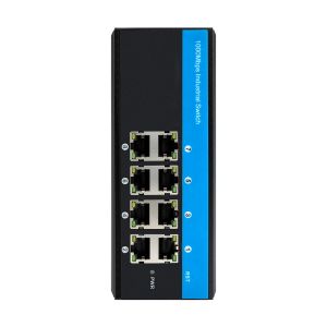 E-Mark Ethernet Switch 8 Port 100/1000M Auto Sensing Industrial Grade Unmanaged