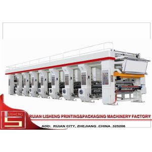 8 Color Flexo Printing Machine with Closed - loop tension control