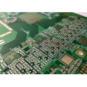 Rigid 10 Layer Pcb 1.5MM Thick Board Thickness ENIG Green Solder Mask