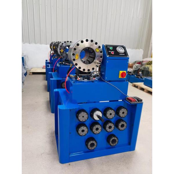 Buy High Pressure Hydraulic Hose Crimping Machine 38mm Quick Opening P38 at wholesale prices