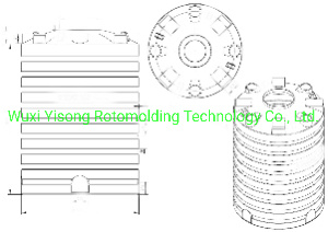 Vertical Water Tank Mold