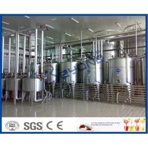 2000LPH thick texture greek Yogurt Making Equipment , 150 - 600kw Industrial