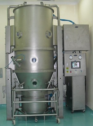 Buy High Mixing Fluid Bed Processor Fluidized Bed Granulator Anti Explosion at wholesale prices
