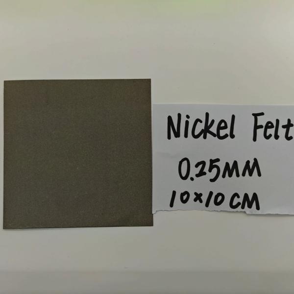 Buy Shape Size Customized Nickel Powder Felt AEM Gas Diffusion Layer Material at wholesale prices