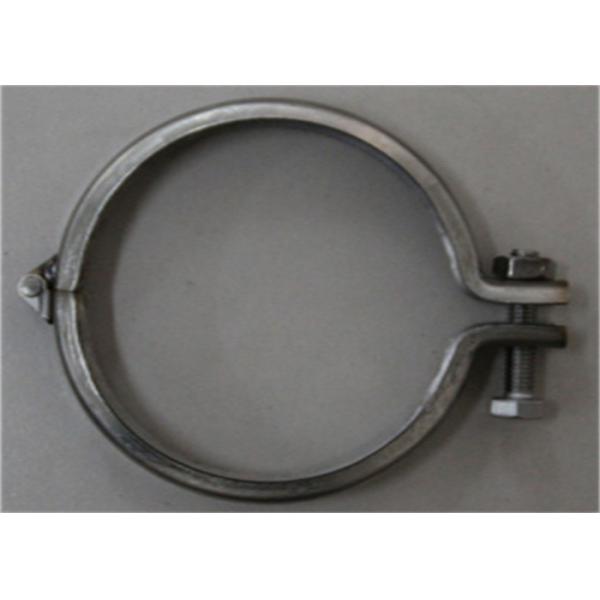 Welding Heavy Duty Galvanized Pipe Clamp Stainless Steel With Connect Bracket