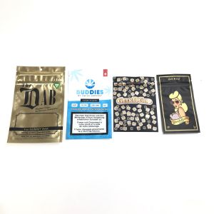 VMPET 4c Printing 120 microns Plastic Pouches Packaging With Logo