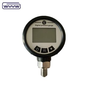 60mm Stainless Steel Digital Pressure Gauge Manometer With LCD Display