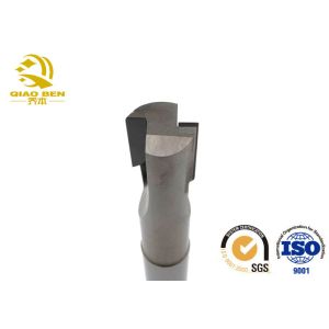 Indexable Face Polycrystalline Diamond Cutters , PCD Head Milling Cutter Durable