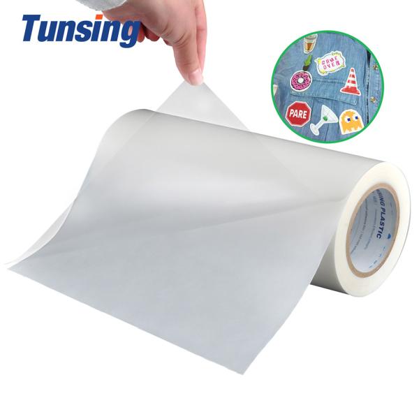 Buy PO Embroidery Elastic Hot Melt Adhesive Film Transparent Patchs Application at wholesale prices