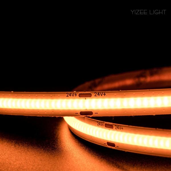 6000k 9.6W/M Led Strip Cob CRI>90 480Chips/M Led Flexible Dotless Strip Light