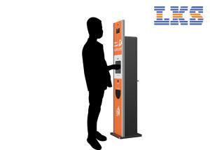 Quality Stainless Facial Recognition Temperature Kiosk Digital Laser Thermometer for sale