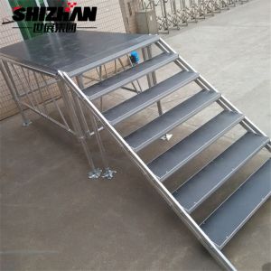 Anti-slip aluminium frame mobile stage platform for outdoor concert