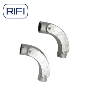 25mm GI Conduit Fittings Inspection Bend Forged Metal