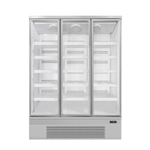Silvery Bottom Mount Commercial Upright Freezer Chest Refrigeration 953L