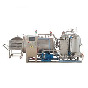 Semi Automatic Industrial Size Autoclave Horizontal For Food Sterilization