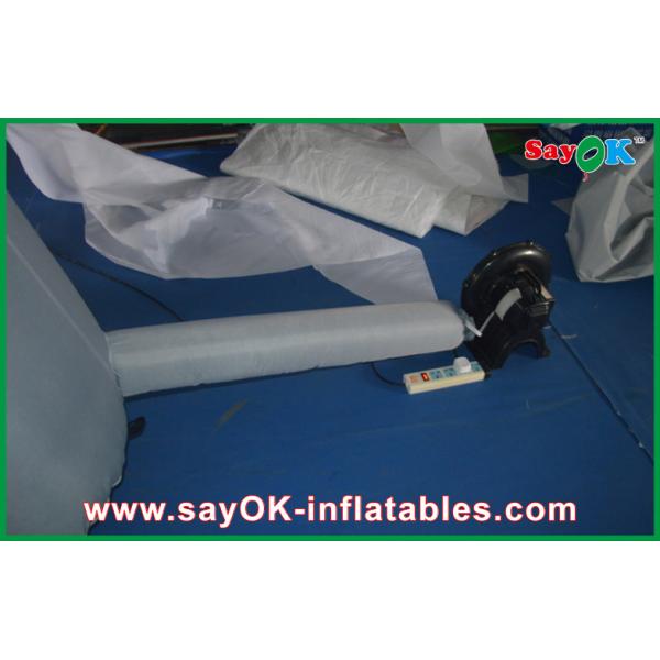 Inflatable Arch Rental White Hangout Inflatable Entrance Advertising Arch / Inflatable Arch Rental With Oxford Cloth