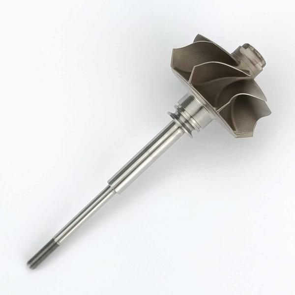 MS-TECH Turbo RHF5 Turbine Wheel Shaft IS38 06K145702N Ind 54.74mm Exd 47.45mm Blades 8